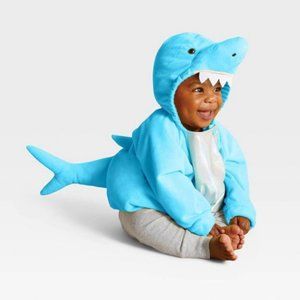 Baby Shark Baby Costume 0-6 Months